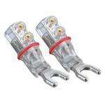 WBT 0681Ag Silver Spade Connector (4 PCS/Set)
