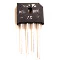 KBU1010 10A 600V Single Phase Bridge Rec...