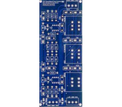 TC3 Three Band Tone Control PCB (Bass, Mid-range and Treble) (Stereo)