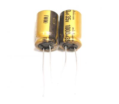 Nichicon FW 1000uF 25V Electrolytic Capacitor
