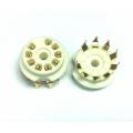 Ceramic 9-Pin Miniature Noval Gold Plate...